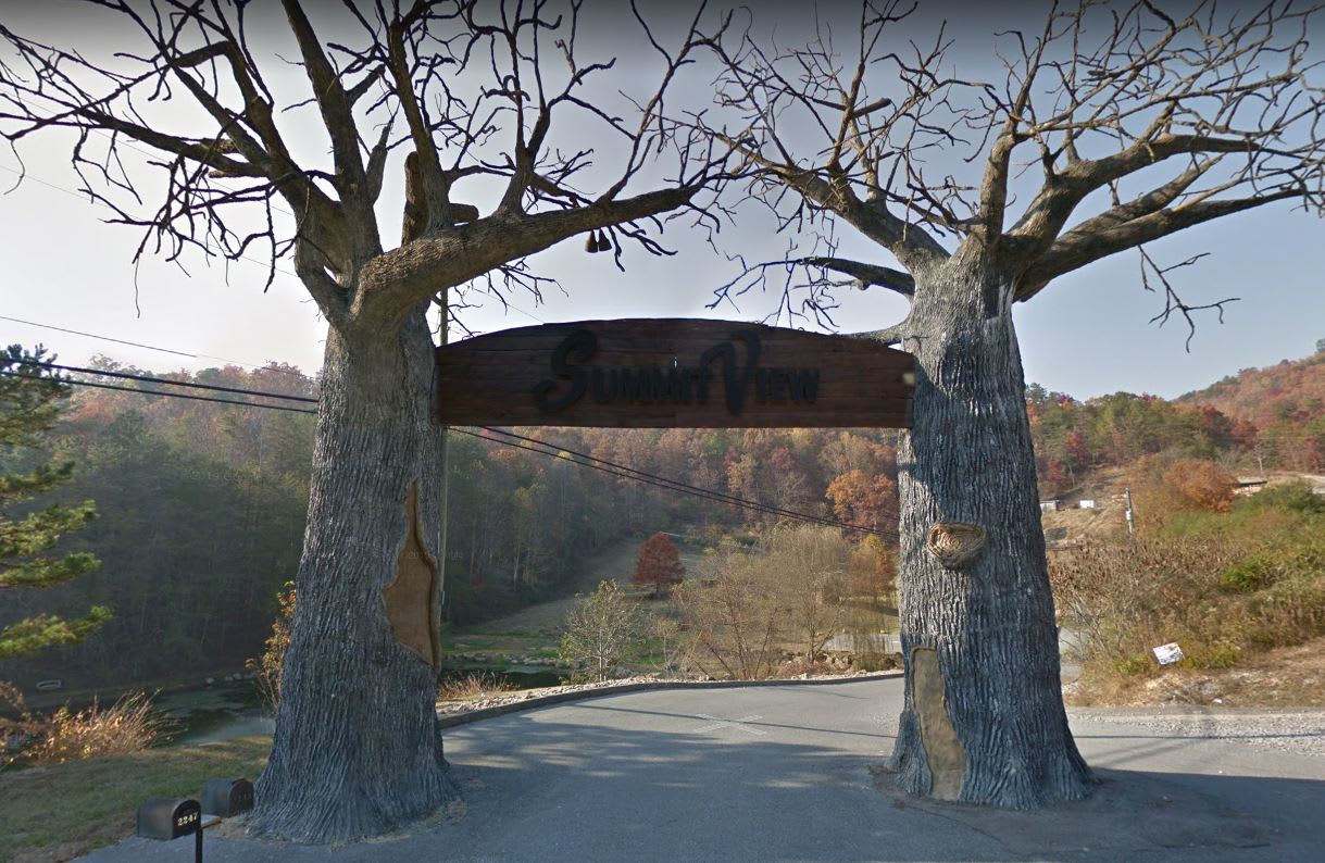 Summit View Resort View - Pigeon Forge Cabin Rental Resort