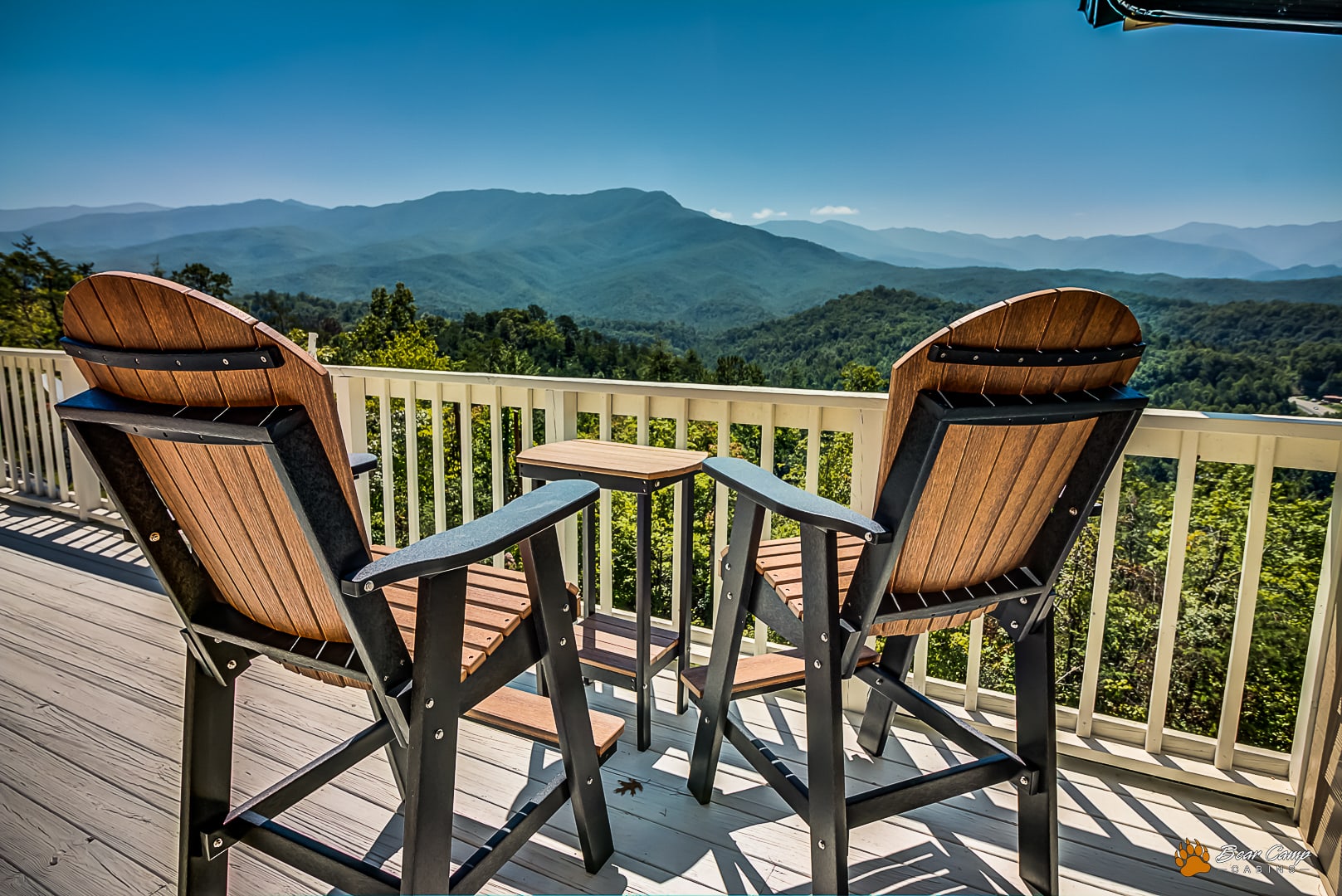 LeConte Mountain View Resort View - Gatlinburg Cabin Rental Resort