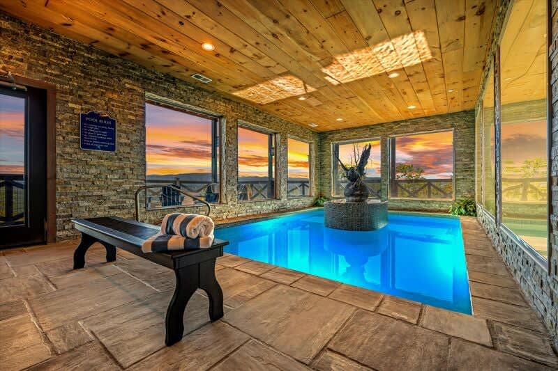 The Summit on Bluff Mountain Summit Bluff Mountain Pool - Pigeon Forge Cabin Rental Resort