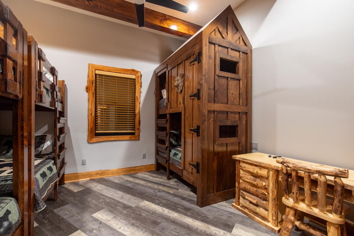 Bear Necessities bunk room