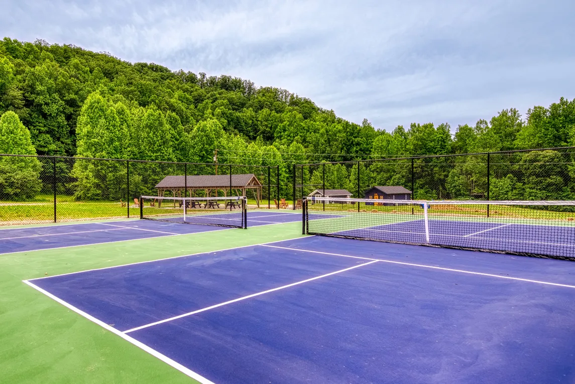Sport courts at Greenbrier Creek resort
