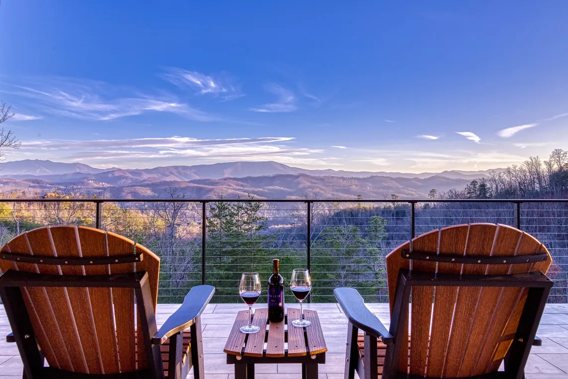 Smoky Mountain cabin rentals with mountain views