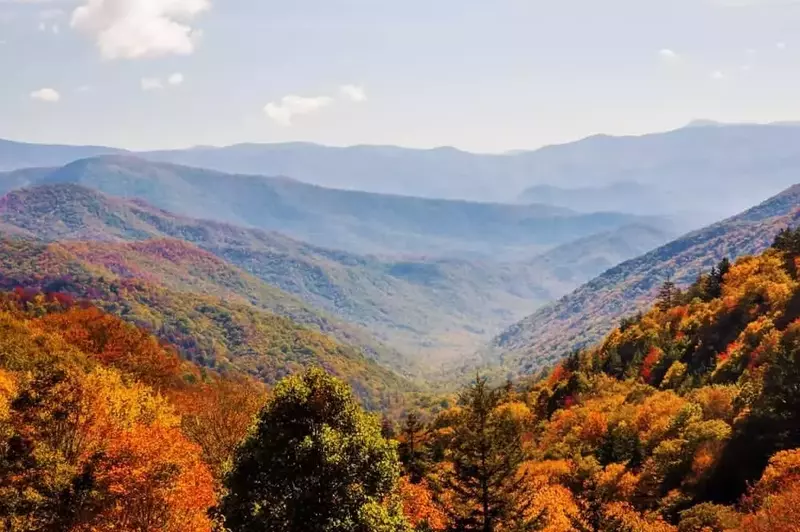 Smoky Mountains fall foliage