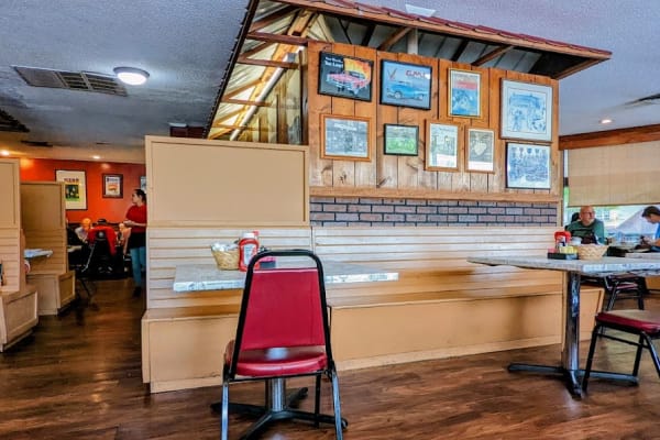 The cozy and welcoming Little House of Pancakes