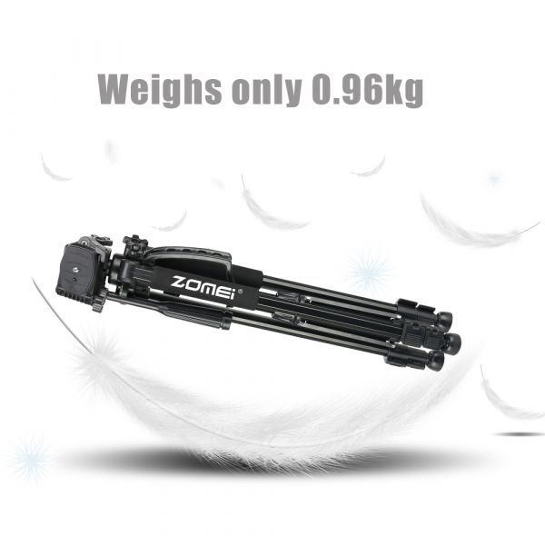 Zomei T120 Mobile & DSLR Tripod-Professional Series (Without Mobile Holder)