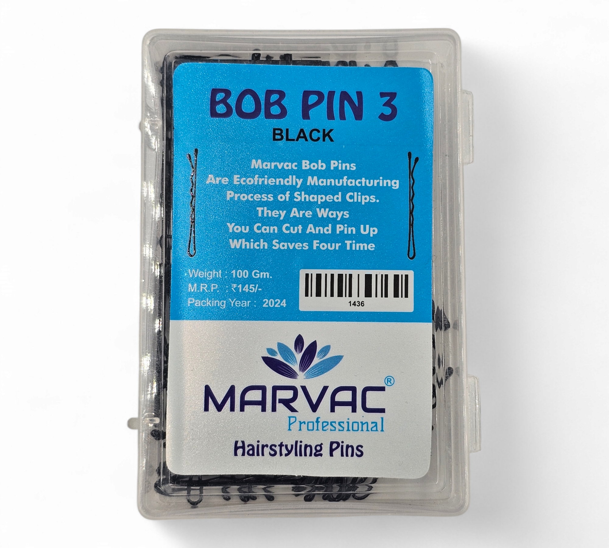 Bobby Hair Pins - No. 03 (90 gm) 4