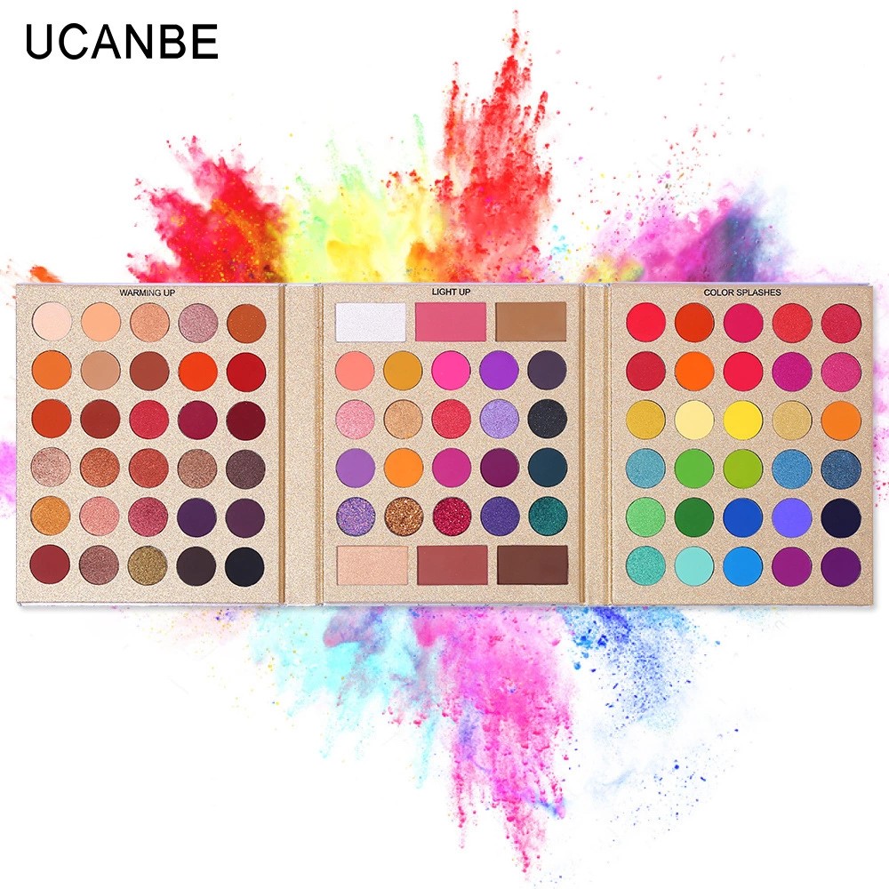 UCANBE 86 Colors Pretty All Set High - Pigmented Eyeshadow Palette 5
