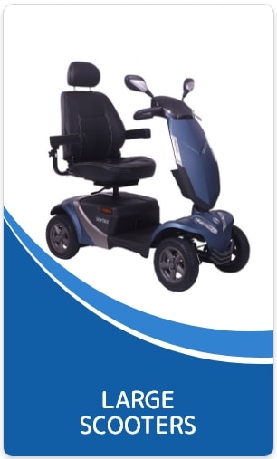 Image of one of Odel Mobility's mobility scooters