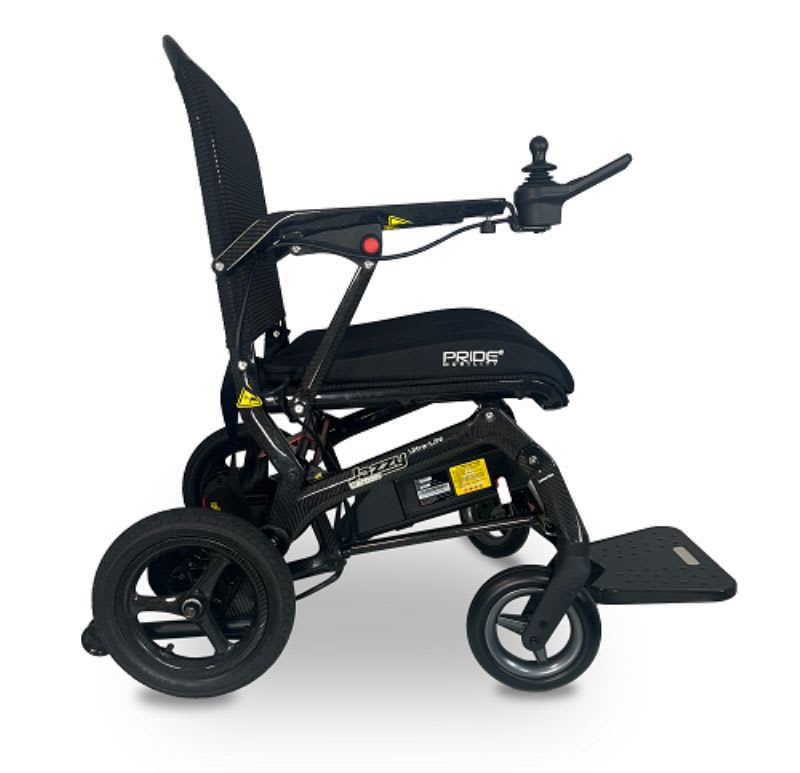 Product image of Pride Jazzy Carbon Ultra Lite Folding Powered Wheelchair
