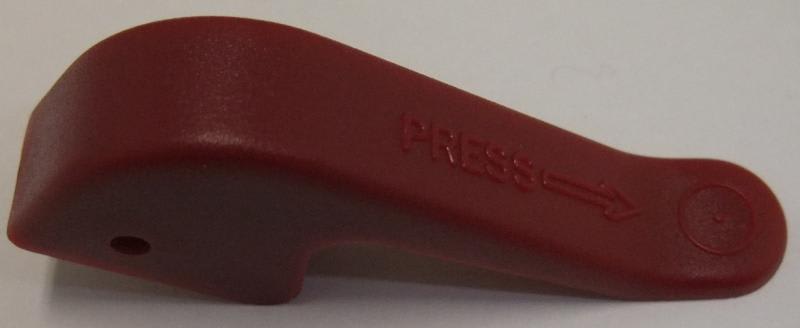 Product image of Shoprider - Red Tiller Adjustment Lever for Sovereign 4