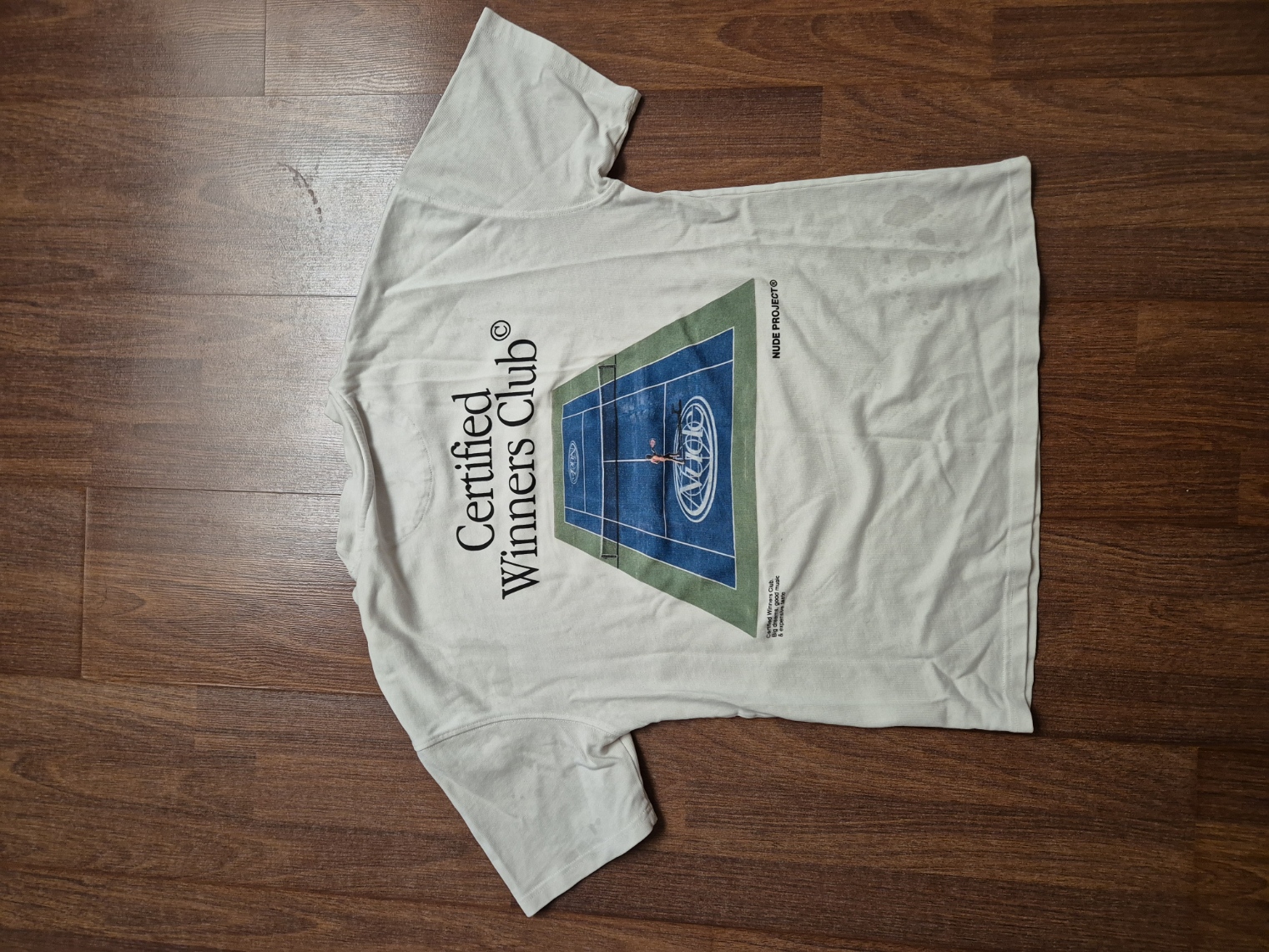 Nude Tenis Court Tee