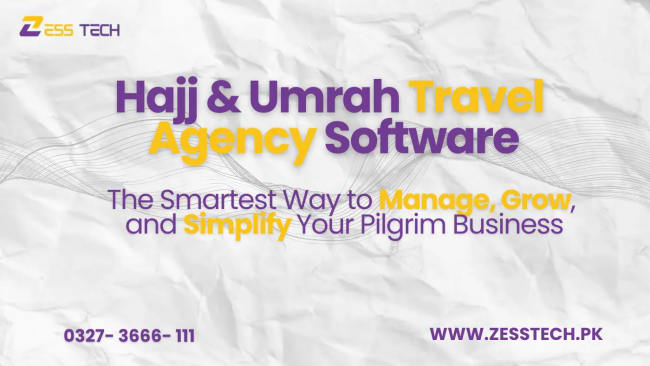 Hajj Umrah travel agency software