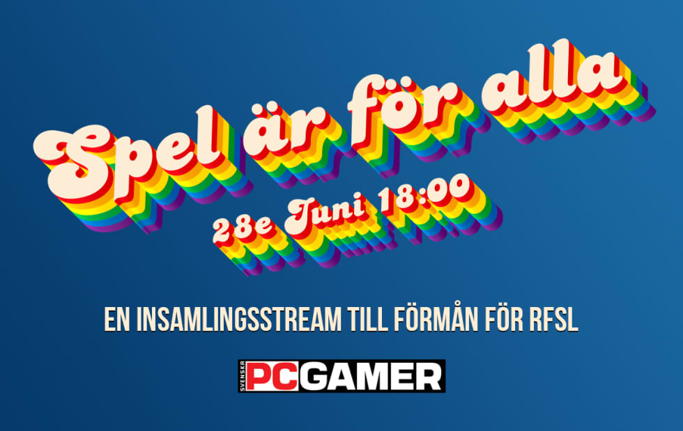 Välgörenhetsstream med PC Gamer!