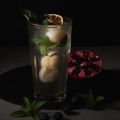 Soda de lychee