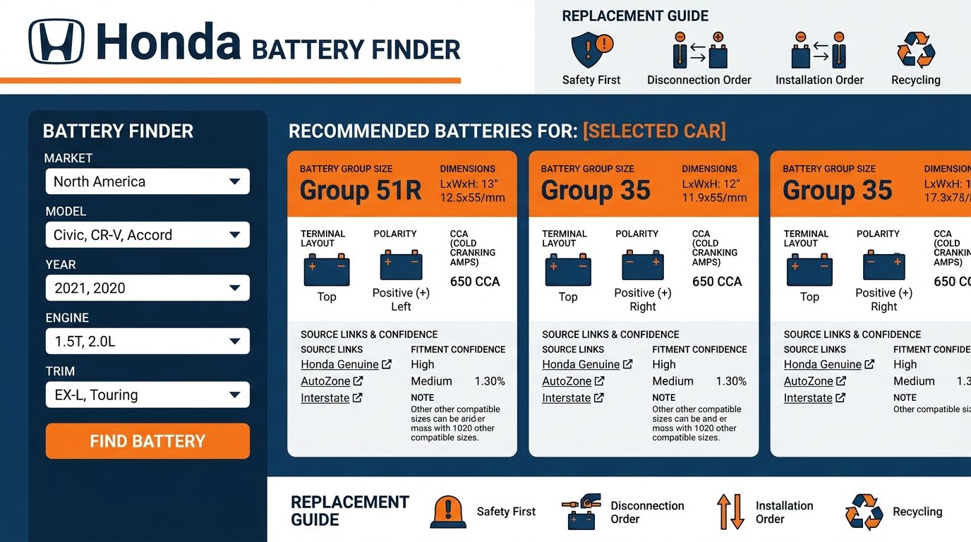 Honda Battery Replacement Guide