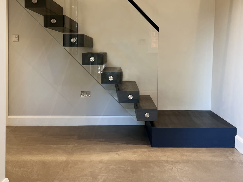 Paul floating / cantilever staircase by CAworks — photo 3