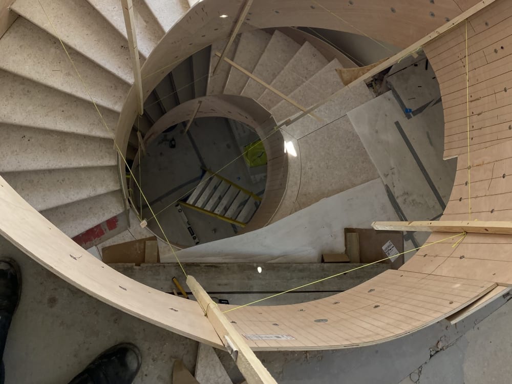 Ardjan helical staircase by CAworks — photo 3