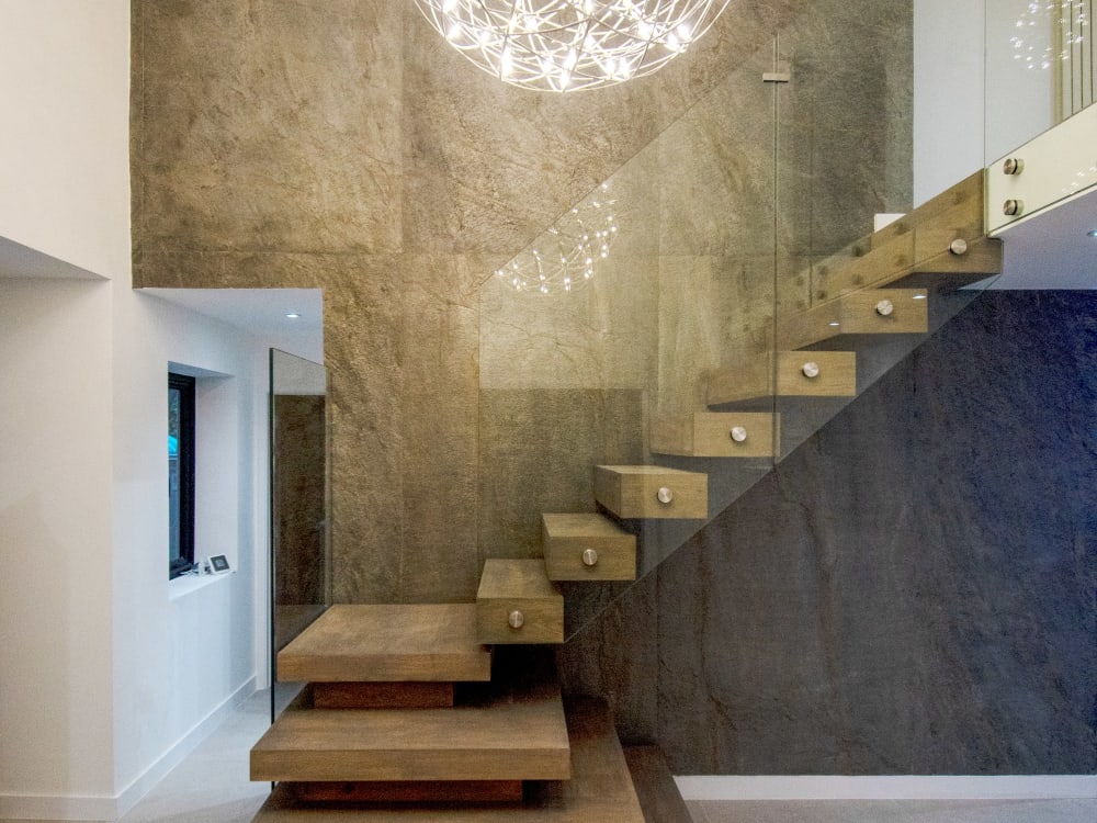 Meeta floating / cantilever staircase by CAworks — photo 2