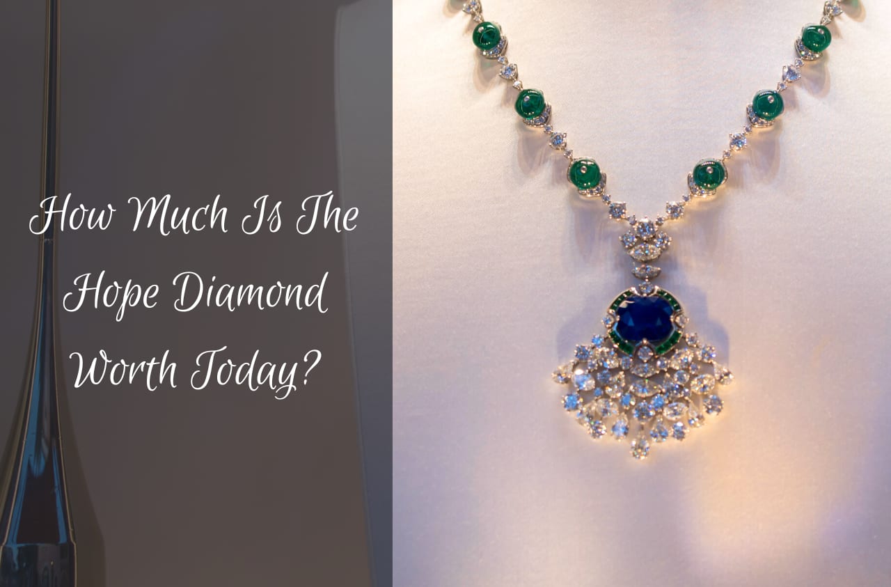 The Hope Diamond is thought to carry a curse from Louis XIV to an