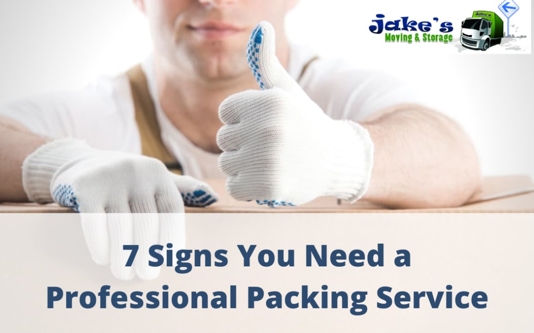 7 Signs You Need a Professional Packing Service