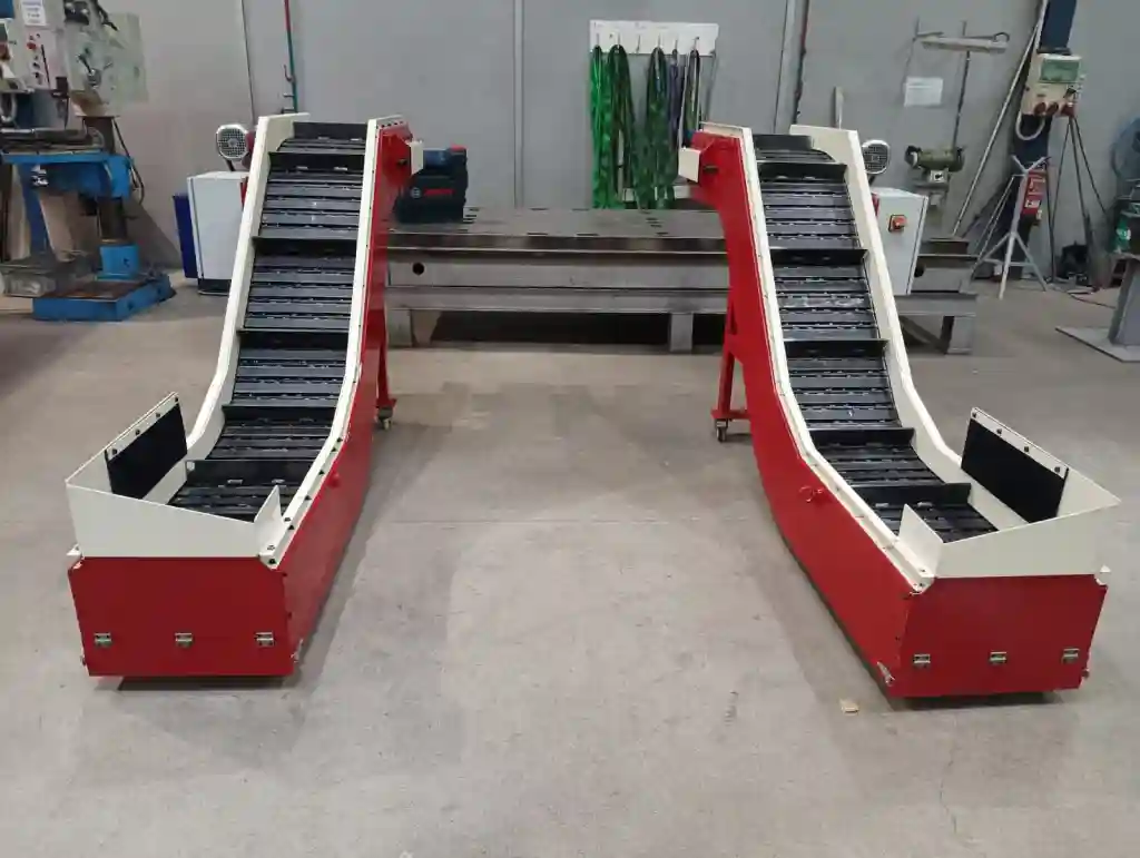 Cinta Transportadora doble Metal iron