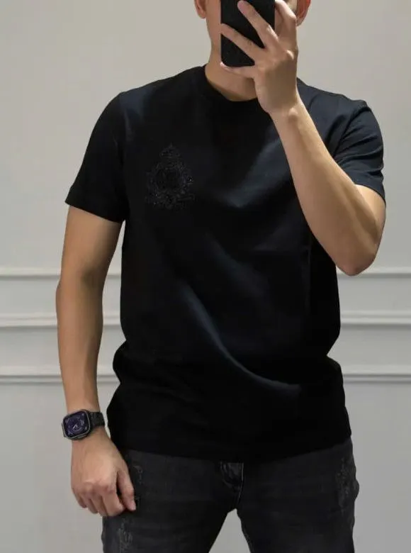 Áo phông nam màu đen DG mã 33 Dolce Gabbana giới hạn trẻ trung