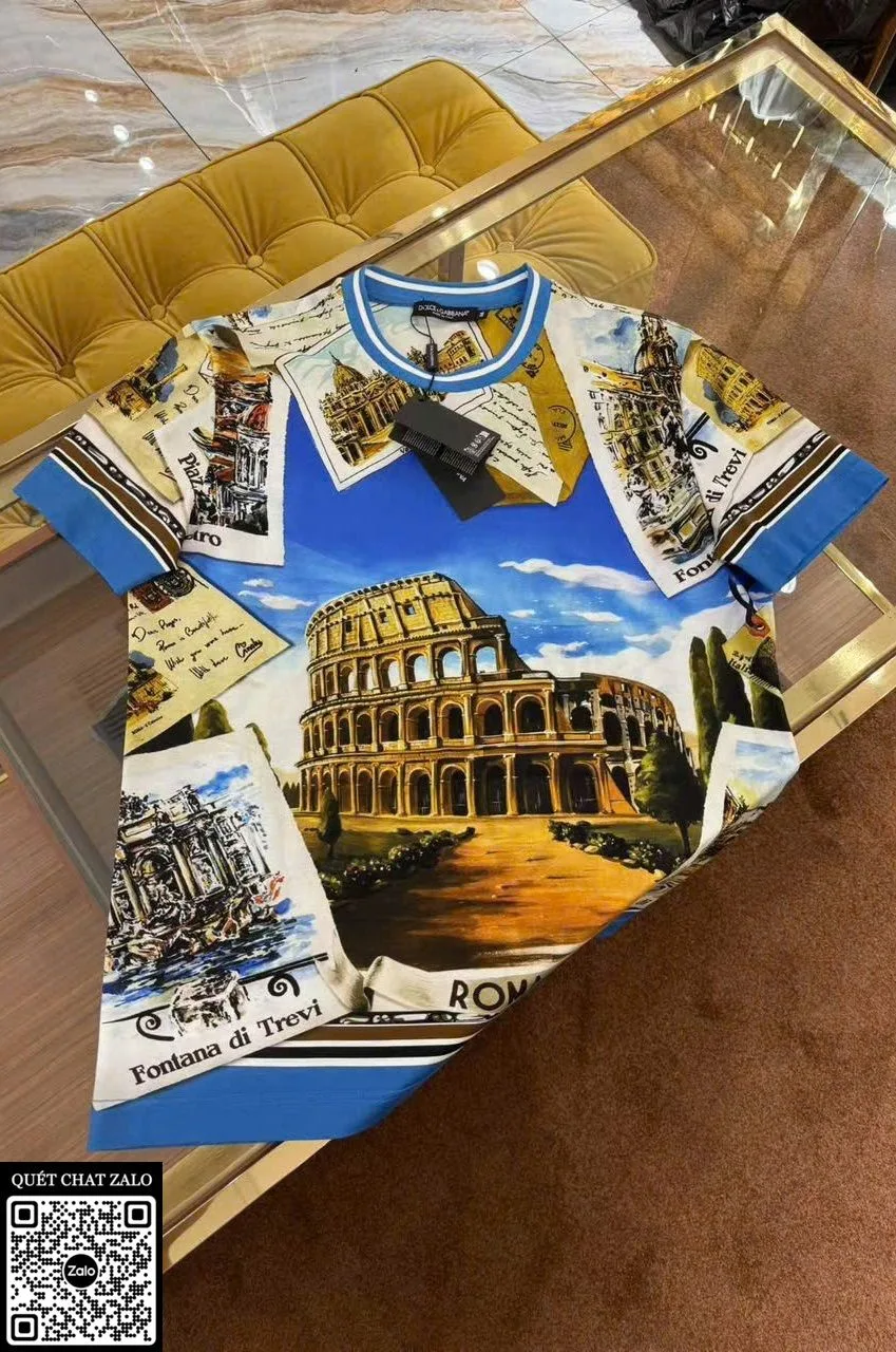 Áo phông nam màu xanh DG mã 1 chuẩn class cao cấp xịn gu đẹp Áo phông nam màu xanh DG mã 1 chuẩn class cao cấp xịn gu đẹp