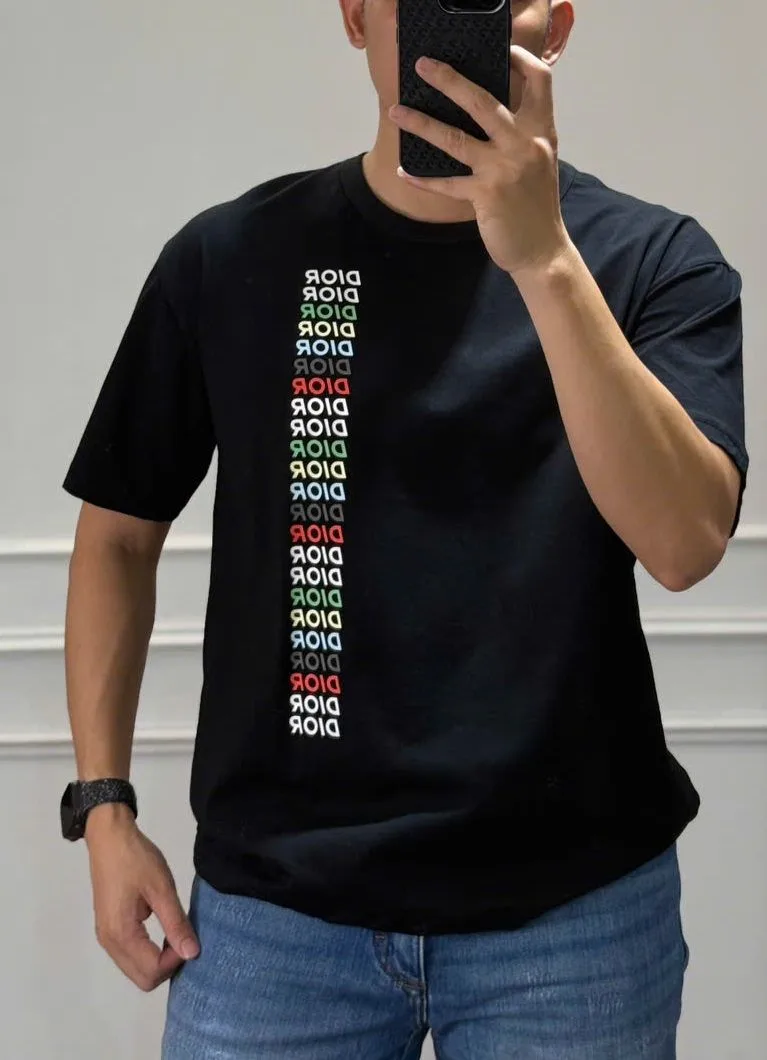 Áo thun Dior đen mã 3 nam phông chất lượng quá đỉnh cao cấp chuẩn