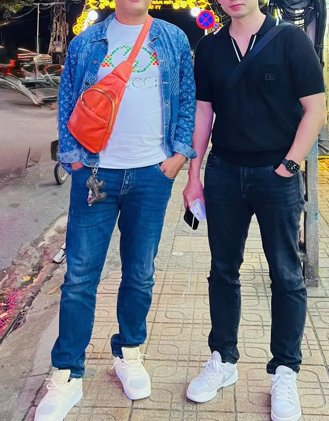 Áo polo nam màu đen DG mã 2 Dolce cao cấp đúng mốt thời thượng