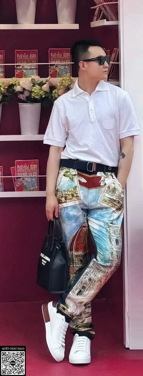 Áo polo nam màu trắng DG mã 5 hàng giới hạn tinh tế cao cấp đẹp