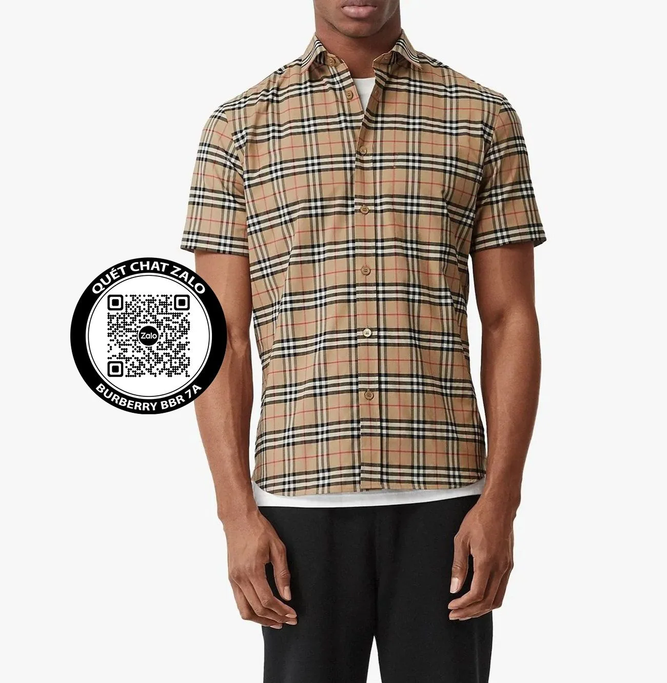 Áo sơ mi nam màu vàng BBR tay ngắn kẻ sọc caro mã 7a phong cách độc lạ Áo sơ mi nam màu vàng BBR tay ngắn kẻ sọc caro mã 7a phong cách độc lạ