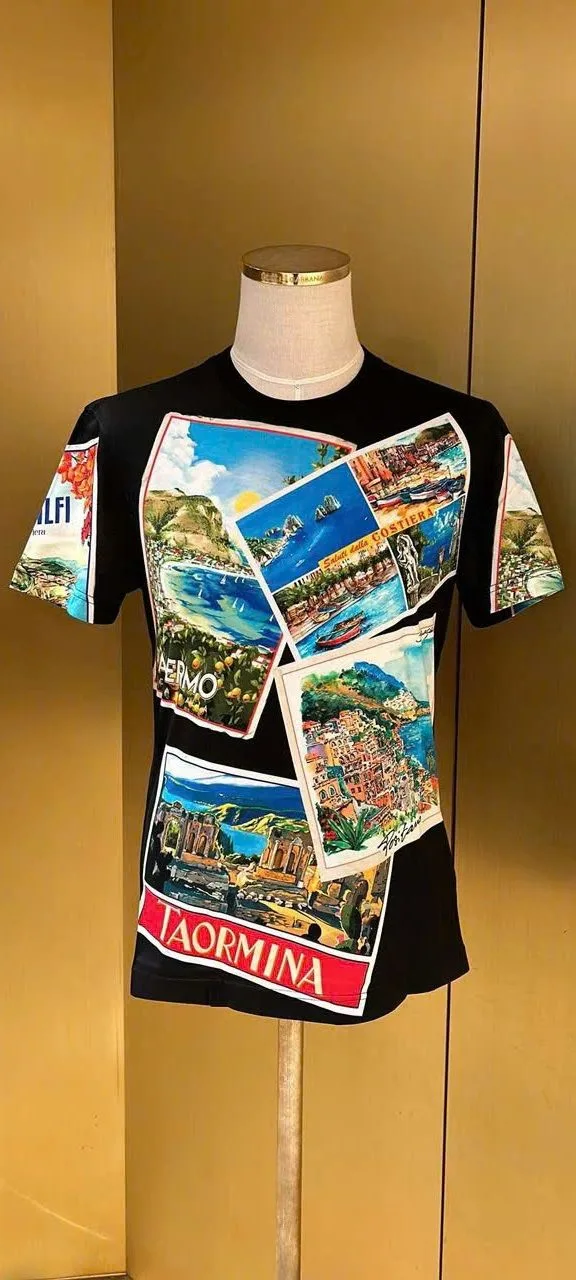 Áo thun Dolce Gabbana mã 8 nam DG thượng hạng đỉnh cao cao cấp Áo thun Dolce Gabbana mã 8 nam DG thượng hạng đỉnh cao cao cấp