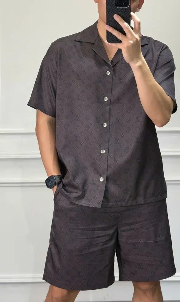 Áo sơ mi LV tay dài Louis Vuitton nam mã 2b top quality ấn tượng