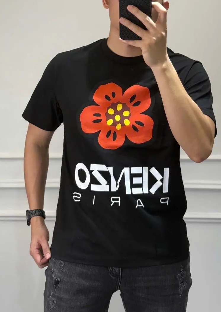 Áo thun đen trơn nam Kenzo cổ tròn mã 11 Like Authentic limited Áo thun đen trơn nam Kenzo cổ tròn mã 11 Like Authentic limited