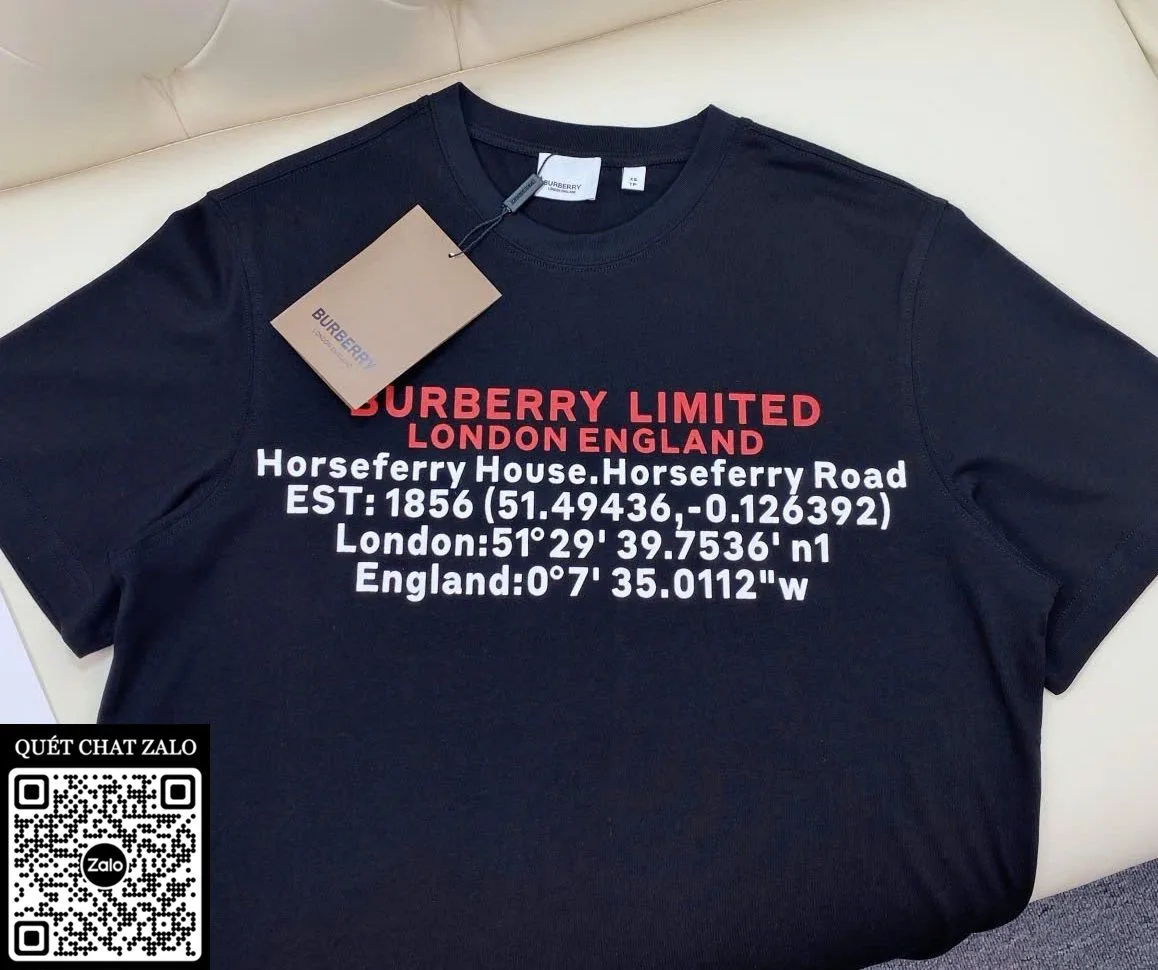 Áo phông nam màu đen BBR mã 5 phong cách sang trọng phù hợp đẳng cấp