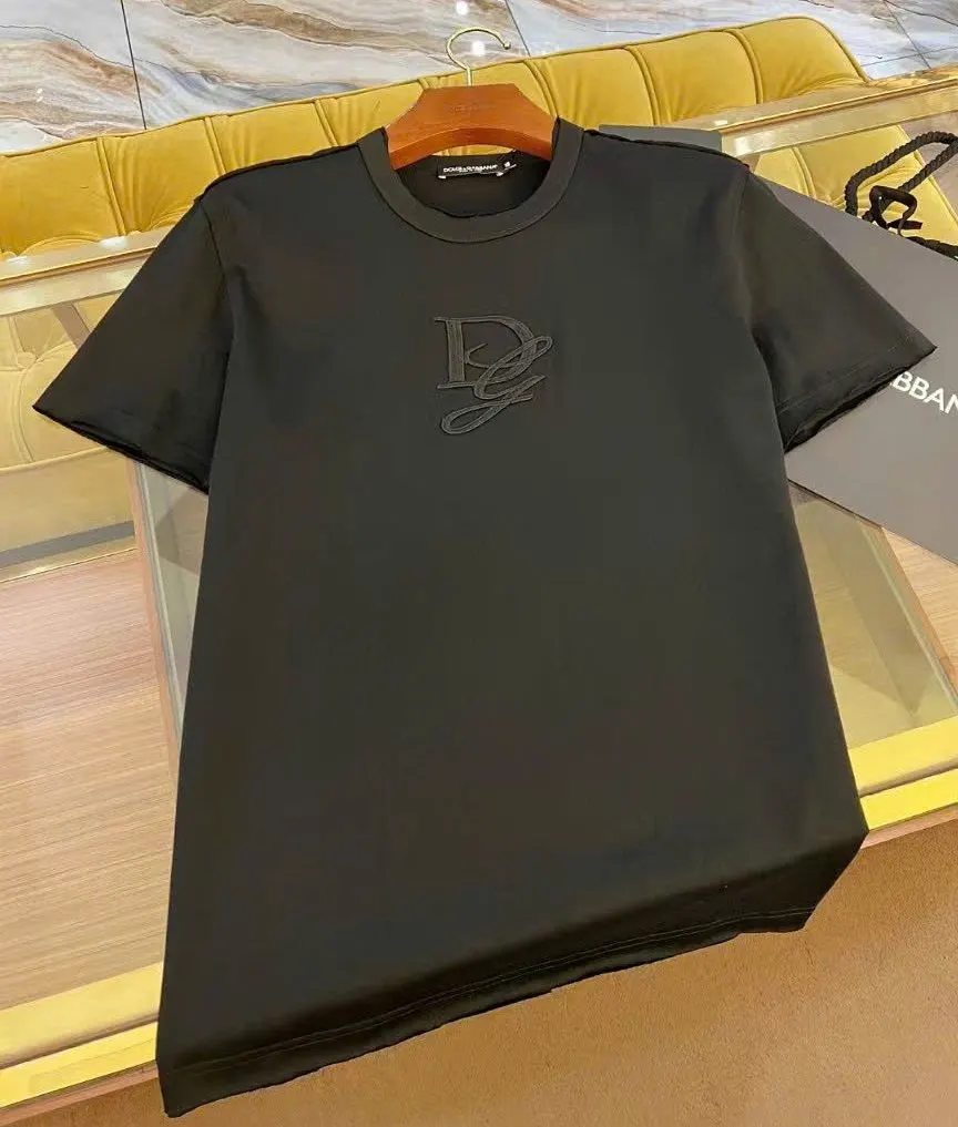 Áo phông nam màu đen Dolce Gabbana mã 26 chuẩn style chất lượng