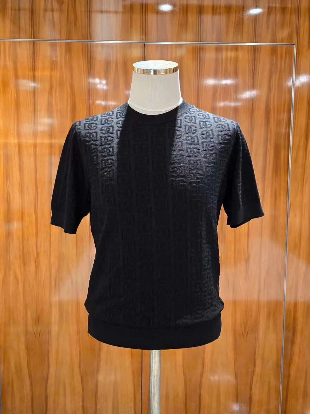 Áo cộc DG Dolce Gabbana đen mã 30 nam chất lượng tốt cao cấp Áo cộc DG Dolce Gabbana đen mã 30 nam chất lượng tốt cao cấp