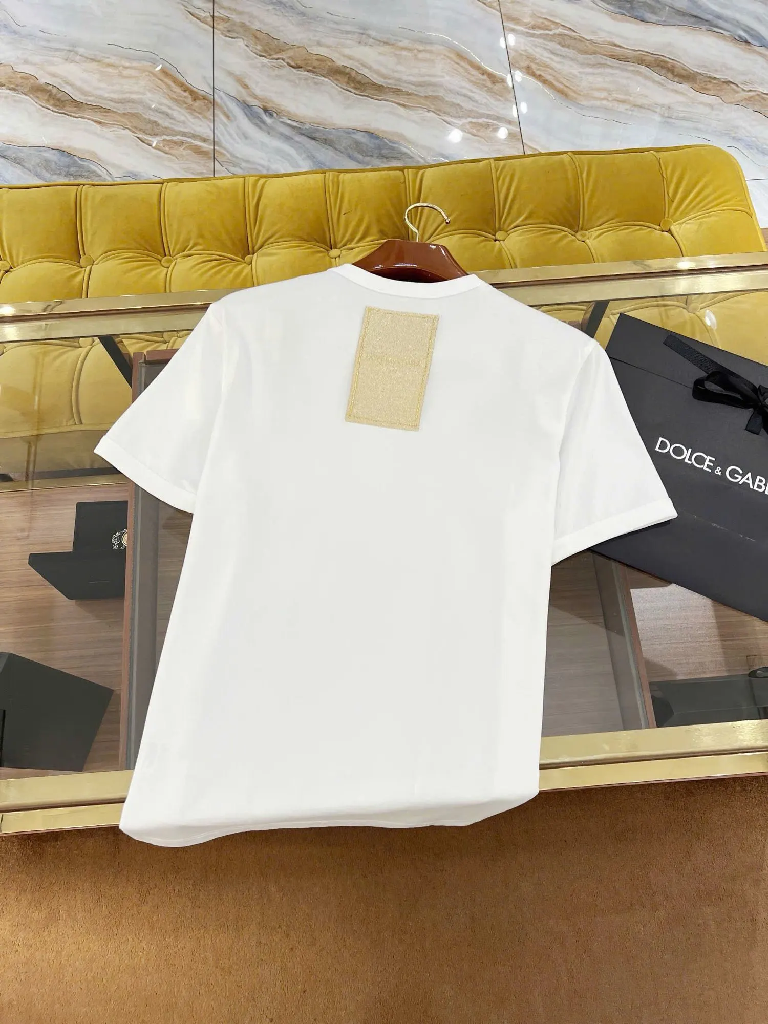 Áo phông DG màu trắng nam mã 15 Dolce cao cấp thiết kế đẹp tinh tế