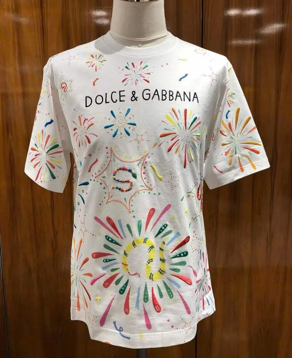 Áo thun Dolce Gabbana xanh mã 34b nam trắng hàng xịn sò thời thượng Áo thun Dolce Gabbana xanh mã 34b nam trắng hàng xịn sò thời thượng