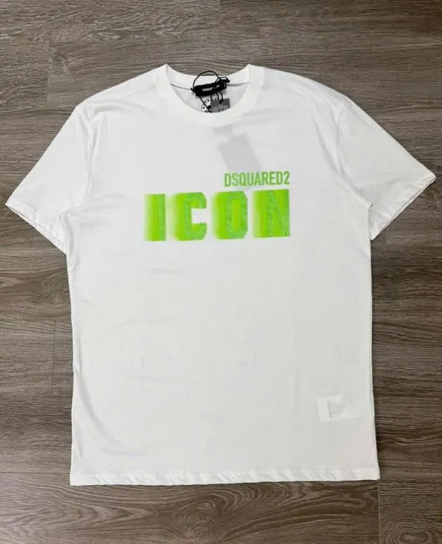Áo thun Dsquared2 nam trắng áo phông Dsq2 elegant style mã 11