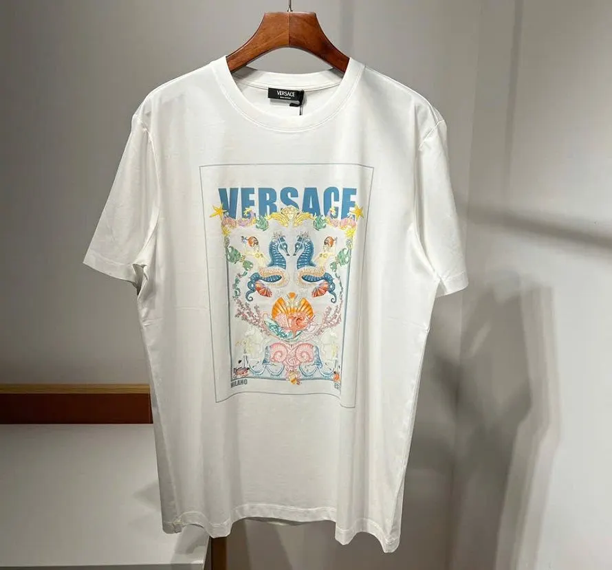 Áo hiệu Versace phông trắng nam mã 6 class cao cấp tinh xảo