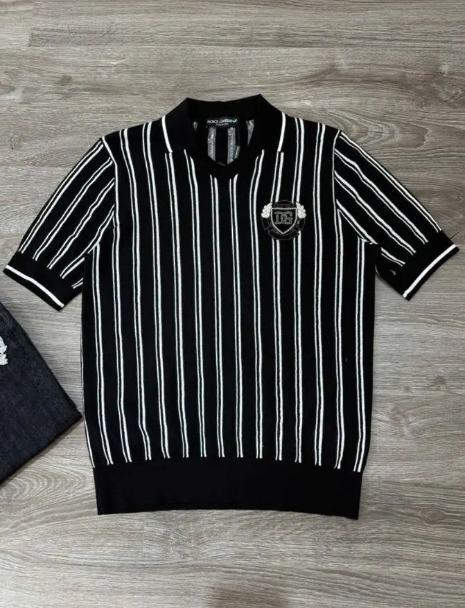 Áo polo nam màu đen DG mã 3b siêu phẩm chất lượng rất ngất ngây