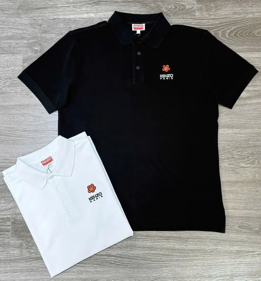 Áo polo Kenzo màu đen nam mã 1 chuẩn đẹp lên ảnh chất lượng cao Áo polo Kenzo màu đen nam mã 1 chuẩn đẹp lên ảnh chất lượng cao