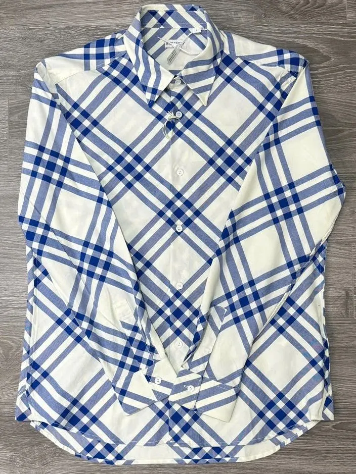 Áo sơ mi nam màu vàng BBR tay dài kẻ sọc caro mã 1 xịn