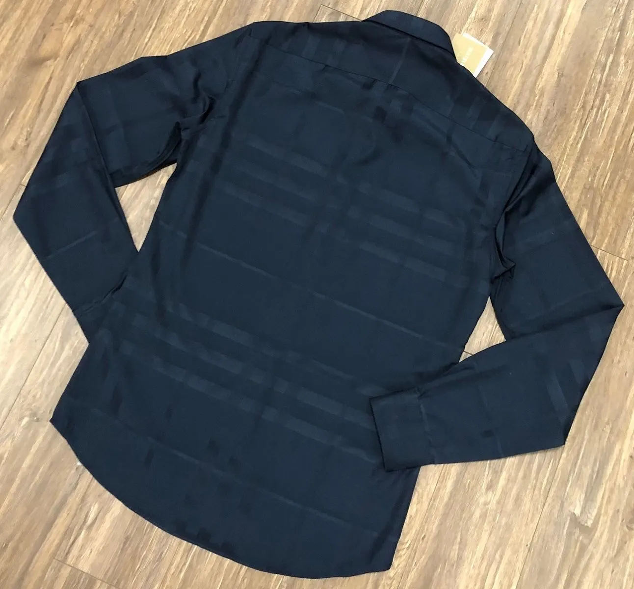 Áo Burberry dài tay sơ mi xanh caro nam mã 28k chuẩn style kẻ sọc