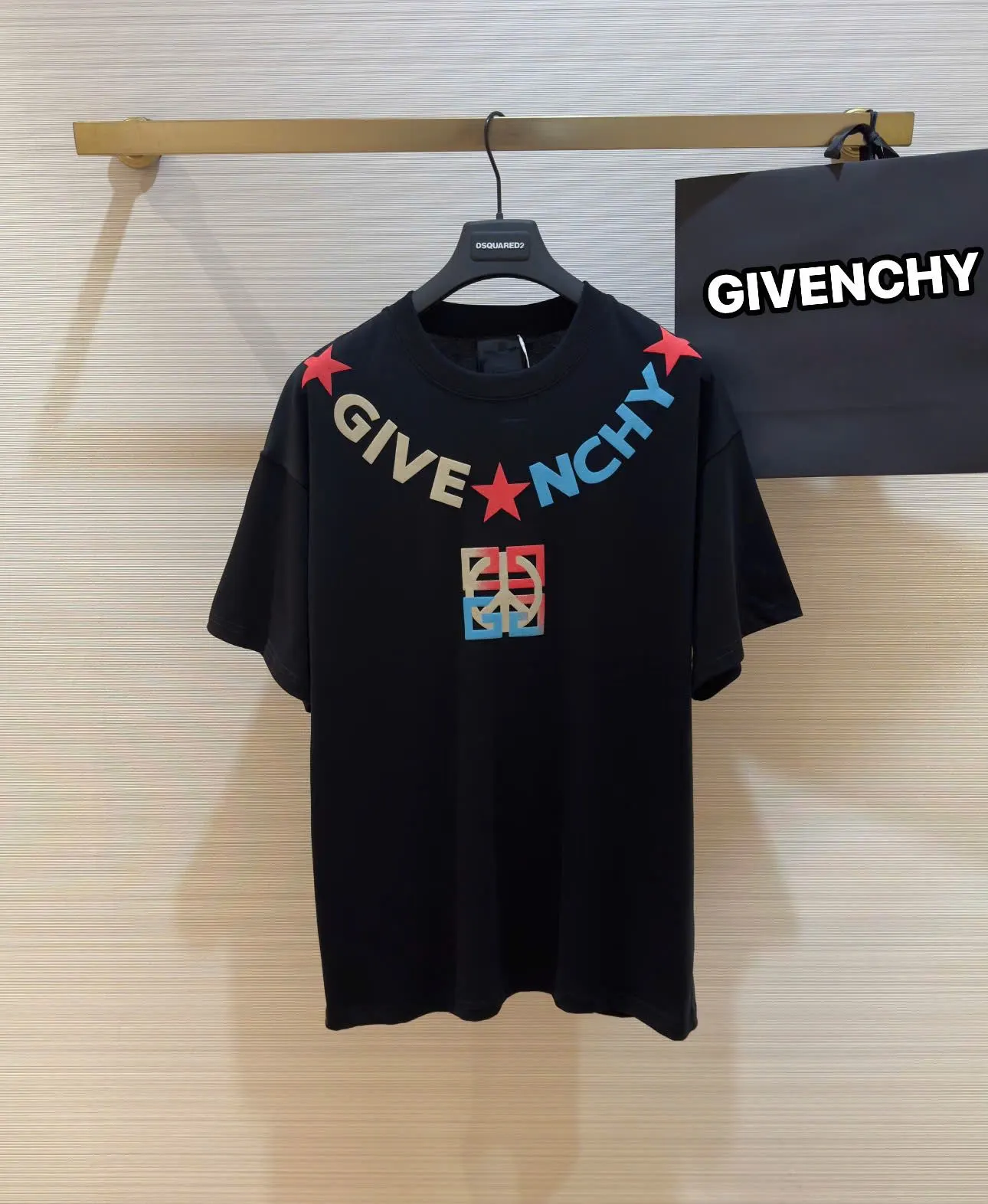 Áo Givenchy đen phong cách đẳng cấp thượng lưu chuẩn dáng nam mã 2