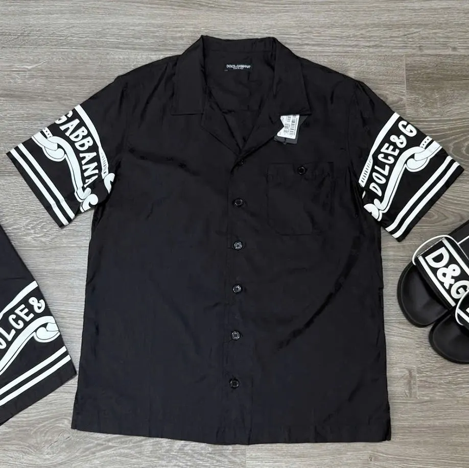 Áo sơ mi trắng Dolce mã 2 nam chuẩn đỉnh phong thái men lịch lãm