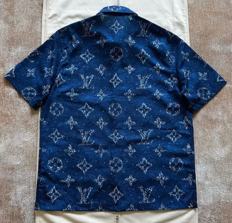 Áo sơ mi nam Louis Vuitton mã 3 LV hàng hiệu phong cách riêng