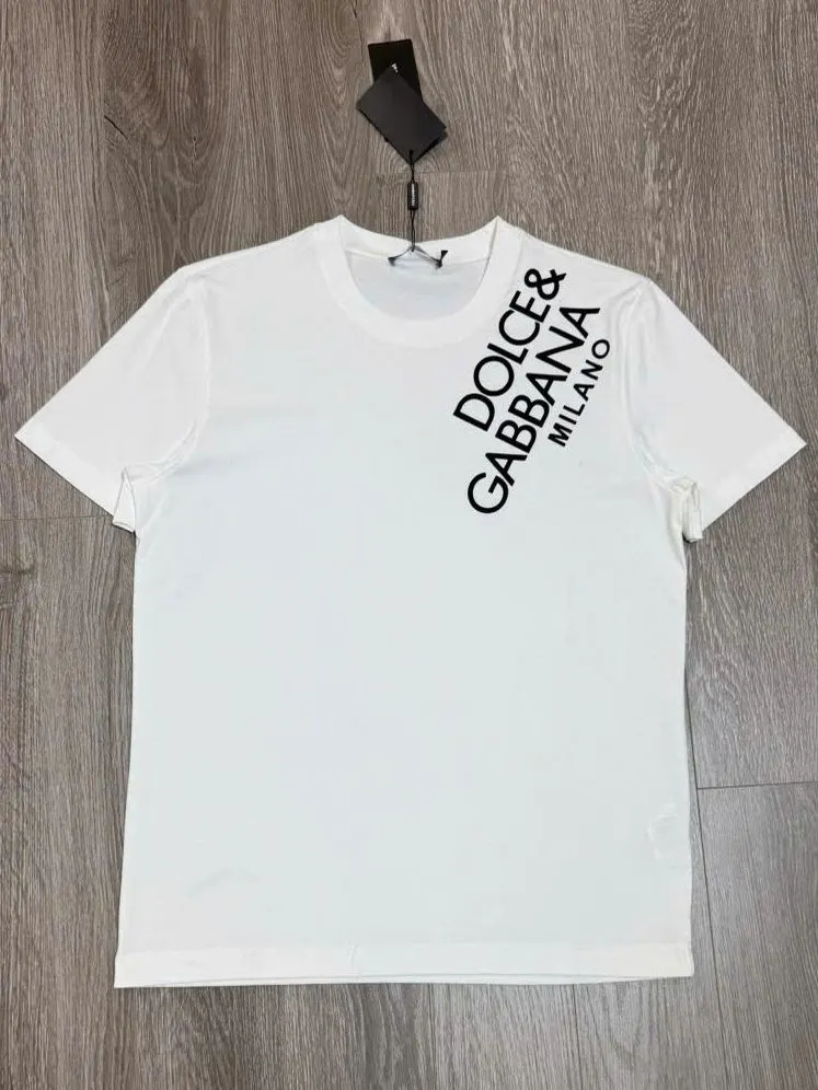 Áo phong trắng mã 9 Dolce áo thun cổ tròn loại xịn đánh giá cực kỳ tốt nam nữ Áo phong trắng mã 9 Dolce áo thun cổ tròn loại xịn đánh giá cực kỳ tốt nam nữ