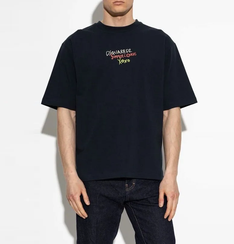 Áo thun đen cổ tròn Dsquared2 mã 27b — Vip Like Authentic nam nữ Áo thun đen cổ tròn Dsquared2 mã 27b — Vip Like Authentic nam nữ